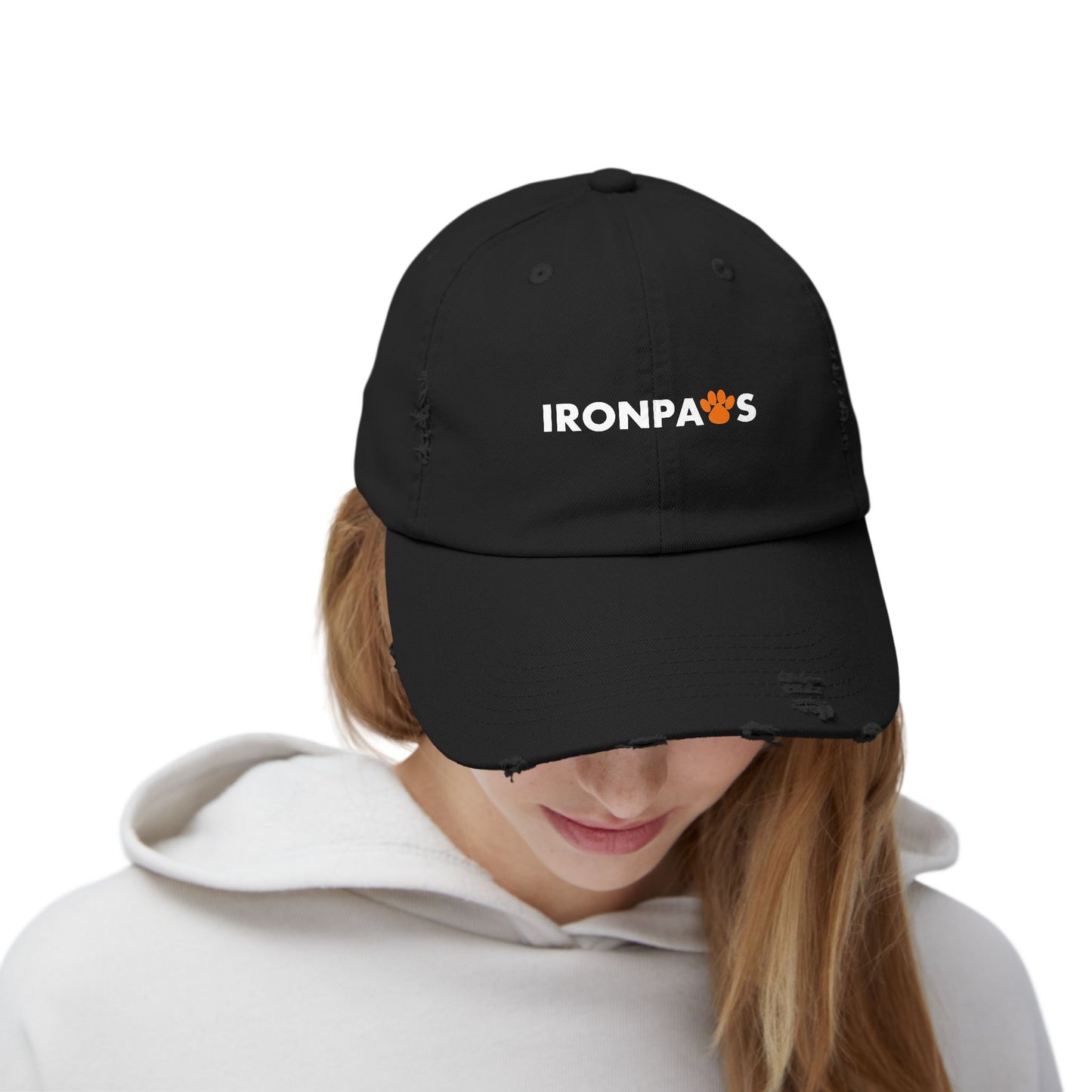 IronPaws Distressed Hat