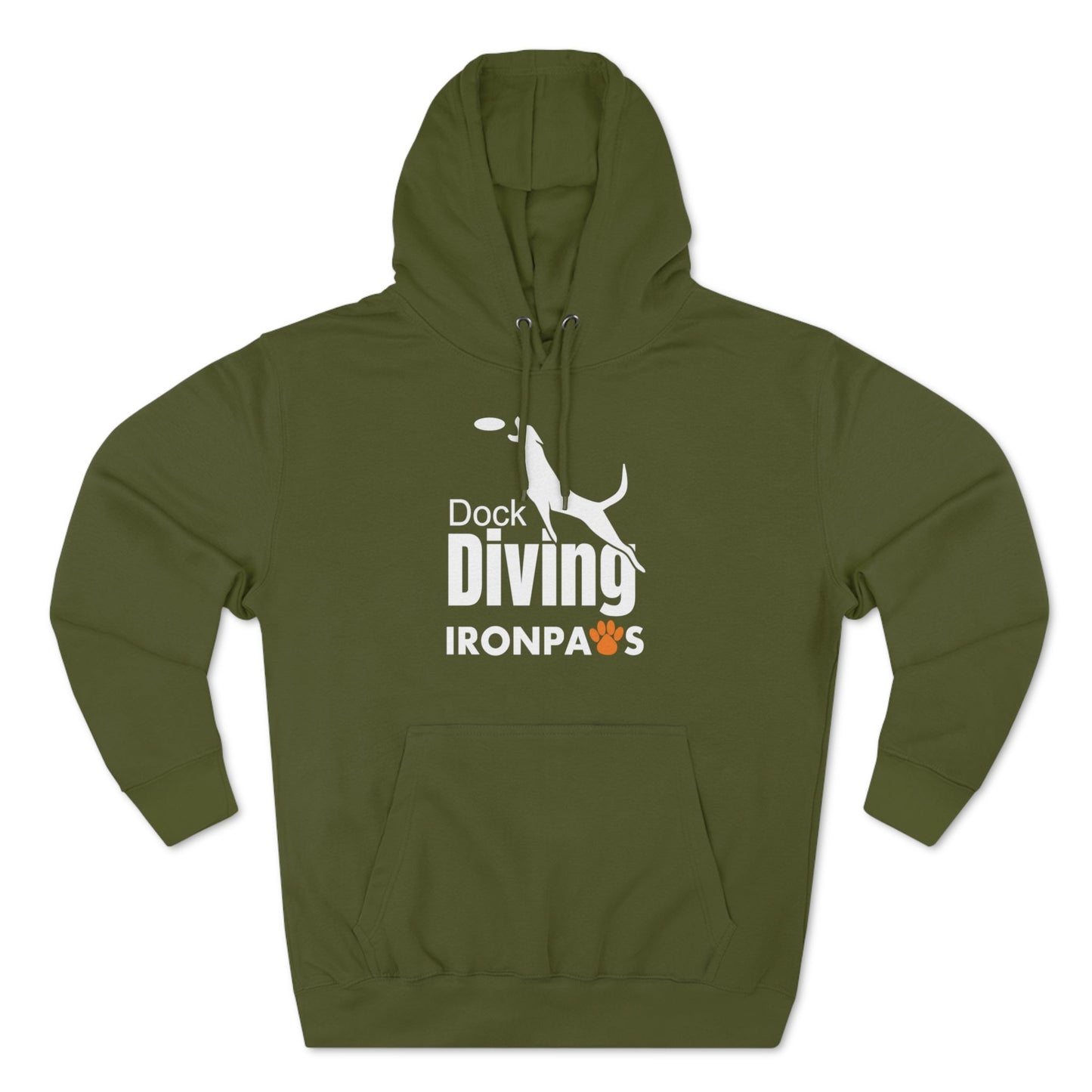 Dock Diving Iron Paws Pullover Hoodie